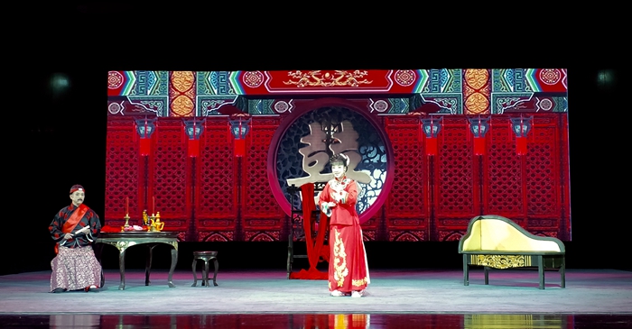 反腐倡廉黄梅戏小戏《告洞房》录制完成