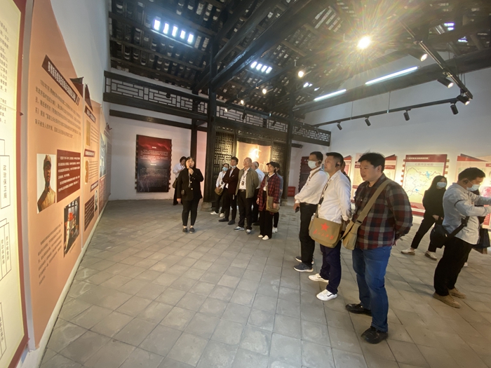 省黄梅戏剧院赴红安开展学党史教育实践活动