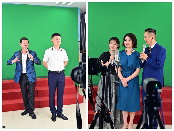 省黄梅戏剧院抖音直播间重装上线