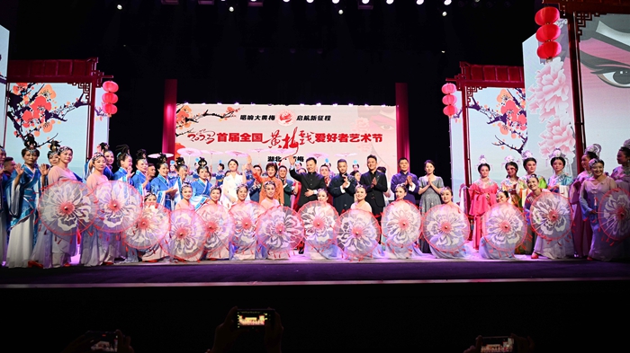 群众的盛会  戏迷的节日 ——张辉参加首届全国黄梅戏爱好者艺术节开幕式